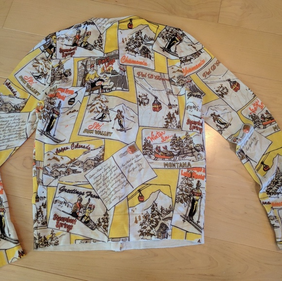 J. Crew Postcard Ski Sweater Sz S - Picture 3 of 3